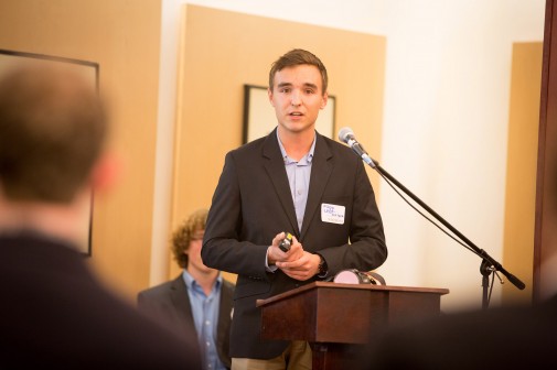 Filipp Kozachuk '14 presents his plan, LEEF Filipp Kozachuk '14 presents his plan, LEEF