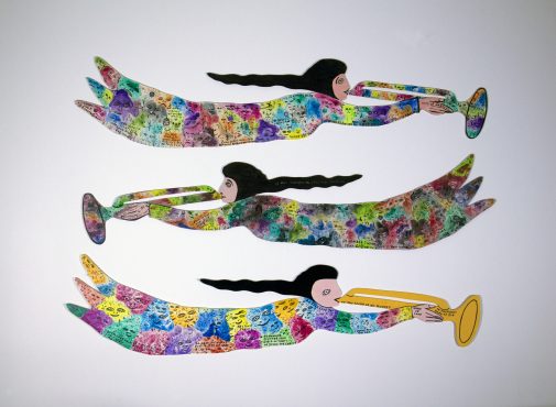 Reverend Howard Finster's "Finster Angels" Reverend Howard Finster's "Finster Angels"