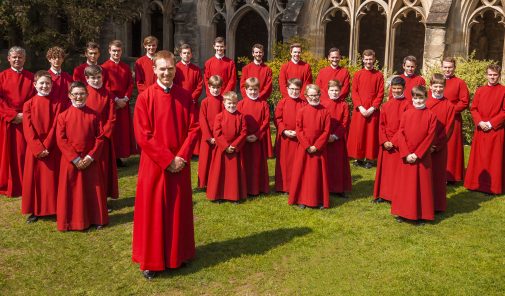 The Choir of New College Oxford performs April 10