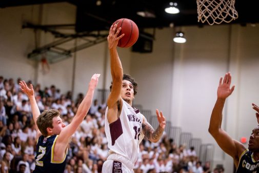 Junior guard Abram Carrasco, NAIA First Team All-American