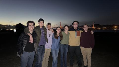 Mathematics students group photo