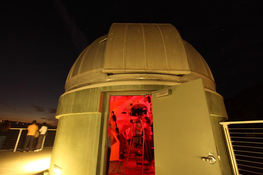 iNSIDE the Westmont Observatory